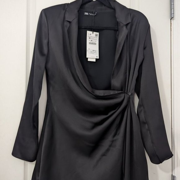 ZARA Double Breasted Blazer Dress - Picture 2 of 3